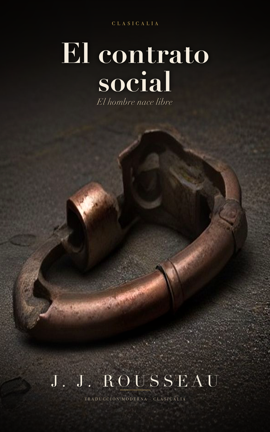 Portada de El contrato social