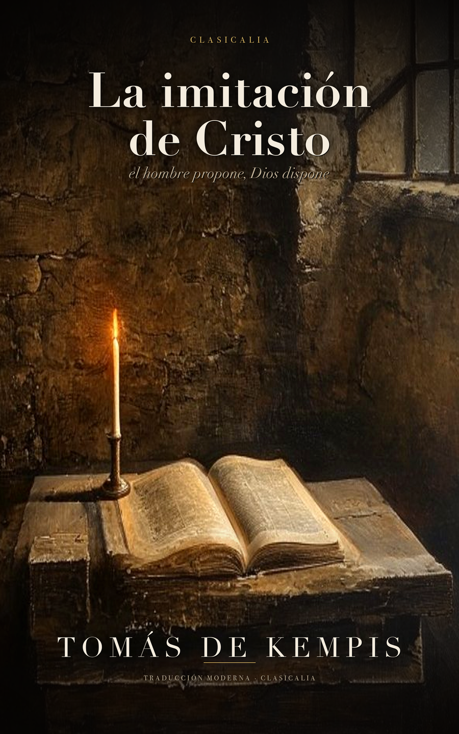 Portada de La imitación de Cristo